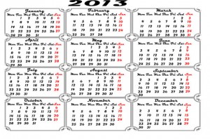calendar-2013